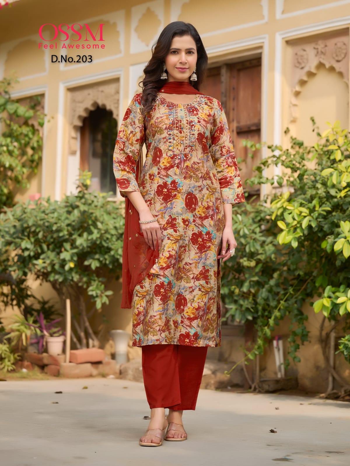 Sargam Vol 2 By Ossm Wholesale Kurti With Bottom Dupatta In India
